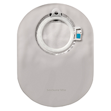 Poche SenSura® Mio Click fermée pour colostomie