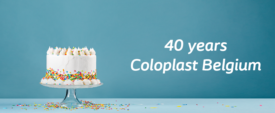 40 years Coloplast Belgium