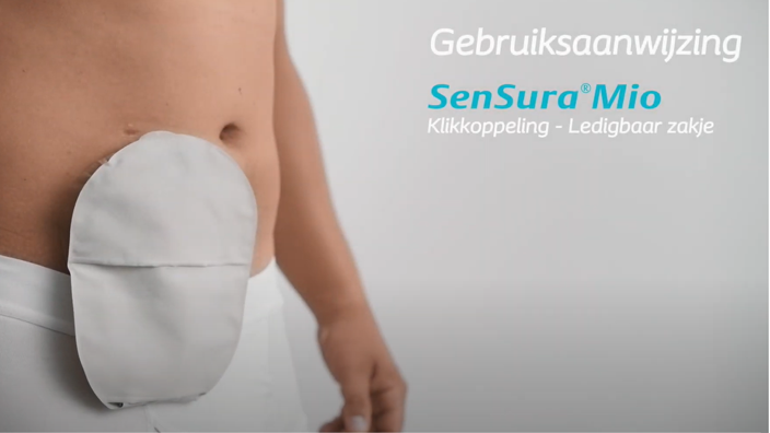 Gebruiksaanwijzing SenSura Mio Click 2-delig opvangsysteem voor ileostoma