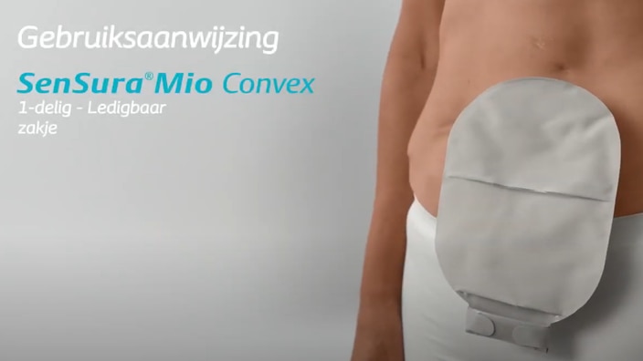 Gebruiksaanwijzing SenSura Mio Convex 1-delig opvangsysteem voor ileostoma