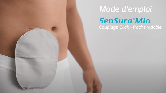 Mode d'emploi SenSura Mio Click système de recueil 2-pièces pour iléostomie
