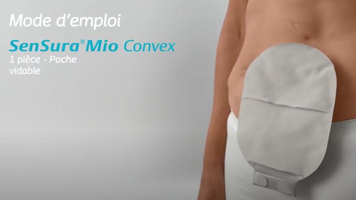 Mode d'emploi SenSura Mio Convex système de recueil 1-pièce pour iléostomie
