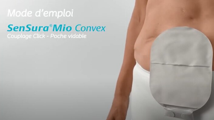 Mode d'emploi SenSura Mio Convex système de recueil 2-pièces Click pour iléostomie