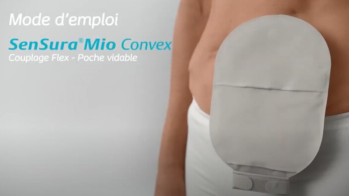 Mode d'emploi SenSura Mio Convex système de recueil 2-pièces Flex pour iléostomie