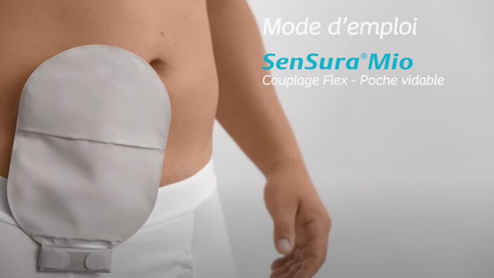 Mode d'emploi SenSura Mio Flex système de recueil 2-pièces pour iléostomie