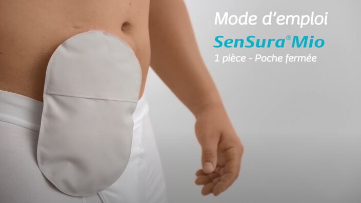 Mode d'emploi SenSura Mio système de recueil 1-pièce pour colostomie