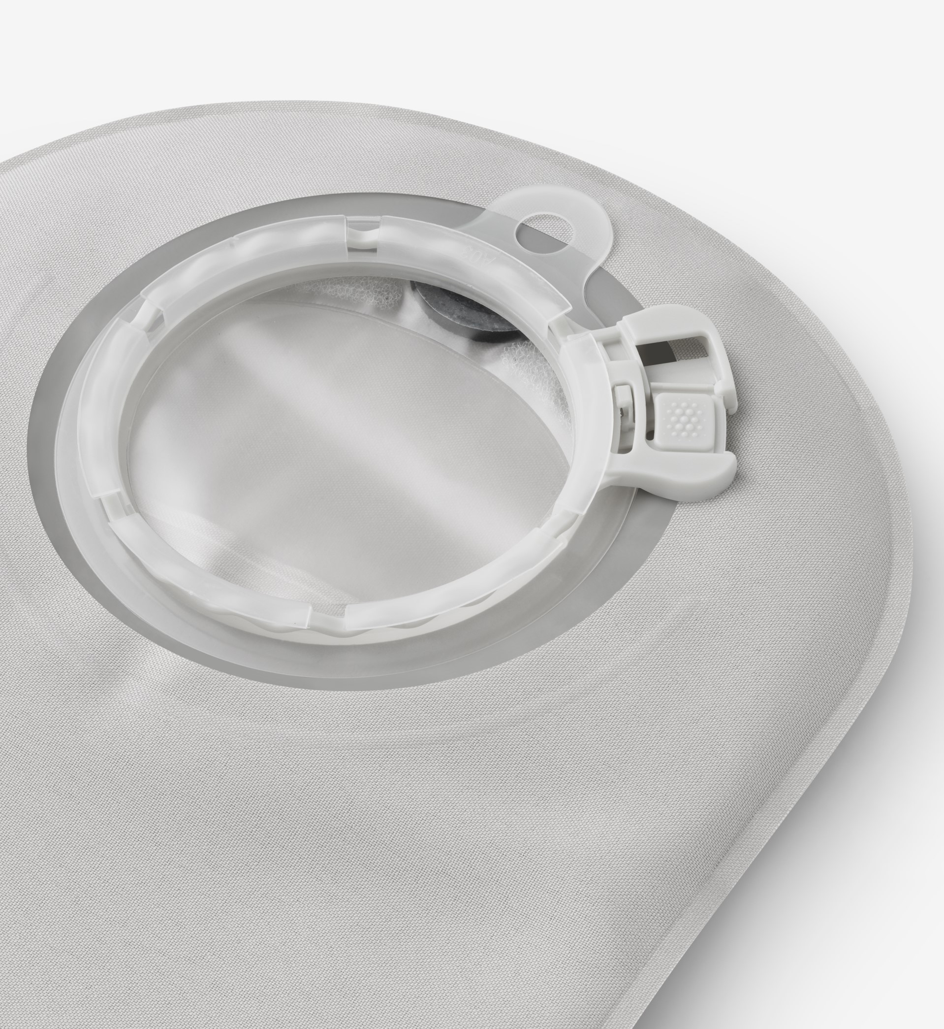 SenSura® Mio Click – Gesloten zakje <br>Aanbrengen met zachte druk